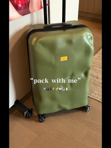SG Stock Luggage 20/24/26/28 Cabin luggage Covestro PC bag Water Resistant 360° rotating wheel Compartment TSA Lock