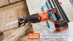 PUMPKIN เลื่อยชักไร้สาย มอเตอร์บัสเลท INF-20RSBL รหัส 50352 ( ราคาเครื่องเปล่า )