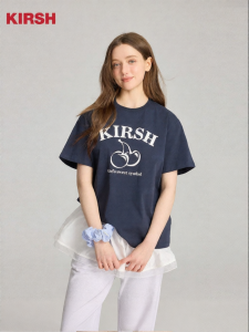 Classic Printed Loose Womens T-Shirt