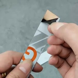 List Plat Strip Mirror Gold 5M Stiker Dinding Garis Datar Bahan Stainless Steel Warna Emas