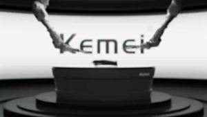 Kemei | Kemei KM-1911 Professional Hair Cutter for Men DLC Rotating External Motor Cordless Hair Trimmer with Charger Base
