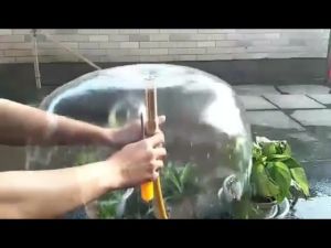 4/6 Inch Brass Bell Shaped Mushroom Hemispherical Fountain Nozzle - A Garden & Swimming Pool Delight