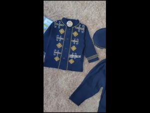 Setelan Koko Anak Bayi Laki-Laki Motif Koko Hasbi Estimasi Usia 0-6 Bulan Free Peci