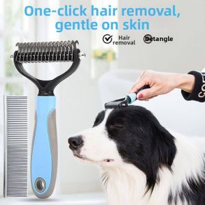 Detangling Thinning Cleaning Pet Grooming Brush