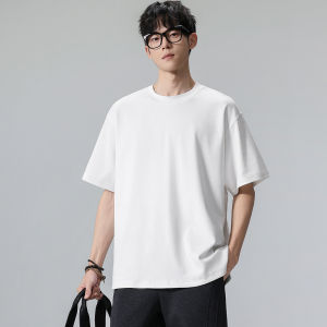 Wood soon | Solid Color Loose T-Shirt