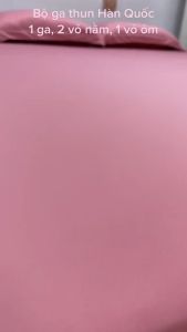 ✴️ĐỦ SIZE✴️ Bộ Ga Gối Thun Hàn Quốc 5D Nằm Thoáng Mát Mềm Mịn Không Nhăn Xù Bền Đẹp Bộ 4 Món Ga Gối Giá Rẻ _ Nemtot Bedding
