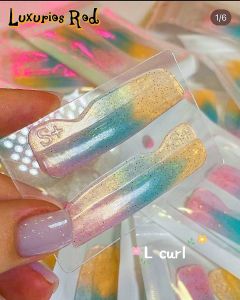 Trục Nâng Mi Luxurious S+ Siêu Nhũ Galaxy (Nga) _ Trục Uốn Mi Cao Cấp _ Perm Rod Silicon