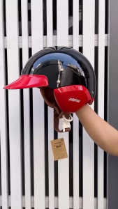 Mũ Bảo Hiểm 3/4 Đầu NAPOLI Ốp Tai Nhựa /Bảo Hành 12 Tháng.