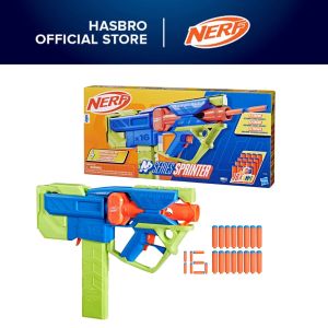 Nerf N Series Sprinter Motorized Dart Blaster Outdoor Kids Toys 16 Dart Clip Birthday Gifts For Boys & Girls Ages 8+