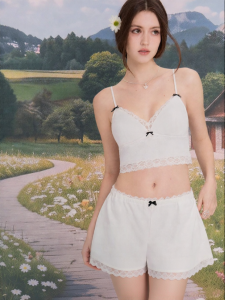 Miss Curiosity | Padded Lace Lingerie White