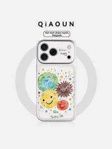 QIAOUN | Leather Magnetic iPhone Case Compatible with iPhone