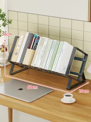 LINJIAXIAOZI | Desk Storage Shelf Simple Mini Bookcase