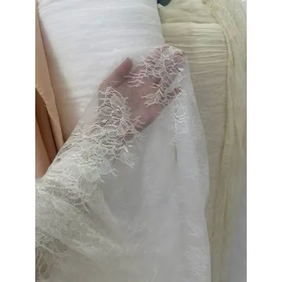 [ VẢI NAKI ] Vải REN LƯỚI CAO CẤP CO GIÃN 4 chiều mềm mại khổ 1.65m