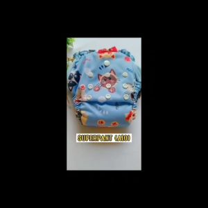 Clodi  POPOK KAIN BAYI AIO Klodiz SUPERPANTS Popok Celana Slup Praktis INSERT BISA DI LEPAS FOR BABY 5-20KG