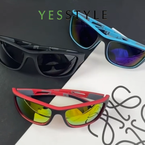 Yesstyle Kacamata Hitam Pria Sporty Kacamata Sepeda Mancing Sunglasses Anti UV400