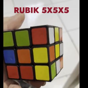 Rubik Kubus Rubrik Mainan Edukasi 5x5x5cm Cube Cubes