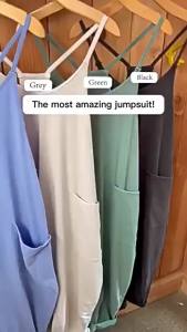 Special Price Romper Fashion Design All Cotton Loose Casual Activity Adjustment Sling Romper Wide Leg Pants Maternity Pants