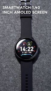 VIVAN Smart Watch VWY27 AMOLED 100+ Sports Mode Waterproof IP67 Health Monitoring Battery 7 Days