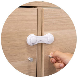 Amoki Cabinet Door Lock: Protecting Your Home with Child Safety Proof Drawers & Cabinets
