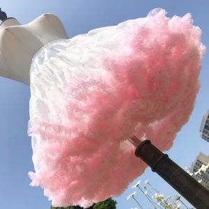 Cloud Crinoline 45cm Rainbow Violence Soft Veil Lolita Lolita Half-Length Pettiskirt Mid Length Long Length Boneless Inner Support