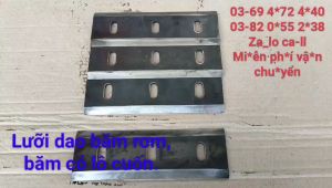 12 dao băm cỏ rơm lô cuốn siêu sắc bén