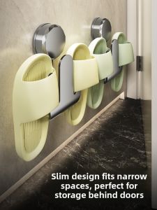WEIMEIYUAN | Giá Đỡ Giày Treo Tường Không Cần Khoan Cho Phòng Tắm Giá Để Vật Dụng Nhà Vệ Sinh Hanger Gắn Sau Cửa