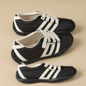 La Chapelle | Olive Green Retro Casual Running Shoes