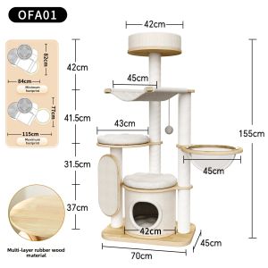 MIAOZAN | Multi-purpose Cat Climbing Frame