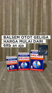 BALSEM OTOT GELIGA: Membantu Meredakan Nyeri Otot 40gr 20gr 10gr