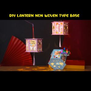 Tanglung DIY Perayaan Kuih Bulan DIY lantern Mid Autumn Festival Moon cake festival Non Woven Lantern vincestation