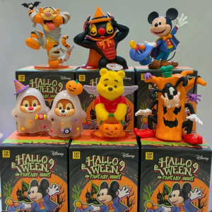 Halloween Fantasy Night Blind Box Vinyl Plush Doll Trang Trí Máy Tính Để Bàn Hợp Thời Trang Bất Ngờ Bí Ẩn Quà Tặng Thủ Công Vui Nhộn Dành Cho Lứa Tuổi Từ 14 Trở Lên