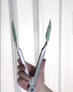 ALAT DAPUR SERBAGUNA CAPITAN GORENGAN TAHAN PANAS/ FOOD TONGS ANTI LENGKET MURAH + STAINLESS