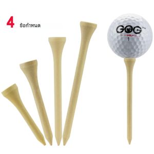 Tees กอล์ฟแพคเกจ 100 ไม้ไผ่ไม้ Tees 42 มม.54 มม.70 มม.83 มม.ความยาวผู้ถือลูกกอล์ฟ Drop Ship