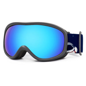 OCORT | Cartoon Print Strap Double Layer Anti-UV Anti-Fog HD Childrens Ski Goggles