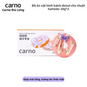 CARNO | Bánh Ngọt Chăm Sóc Răng Cho Chuột Hamster