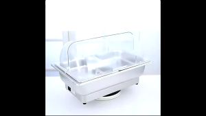 Electric Heating Integrated Stainless Steel Buffet Furnace Insulation Furnace 9L Food Insulation Device