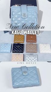 JIMS HONEY - Kalu Wallet - Dompet Kecil Wanita - Model Puffy Lipat (Free Exclusive Box)