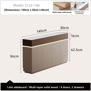 Ultra-thin Modern Minimalist Wall-mounted Storage Cabinet