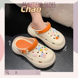 รองเท้า QDshop 🔥 รองเท้ารัดส้น รองเท้าส้นตึก สุดคุ้ม รุ่นใหม่น่ารักม๊ากกก รองเท้าหัวโต เสริมพื้นหนาถึง 2