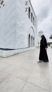 HALWA ABAYA Mewah Abaya Lebaran Bahan Crinkle Premium
