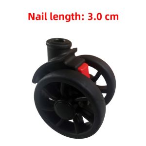 Detachable Luggage Wheel Accessories Universal Wheel Suitcase Travel Bag Slide Wheel Replacement Password Box Wheel