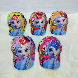 หมวกแก๊ป สำหรับเด็กผู้หญิง 52 cmลายการ์ตูน. อายุ 3-7 ขวบ มี5สี สินค้าพร้อมส่ง