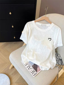 Printed Round Neck Short Sleeve Breathable T-shirt