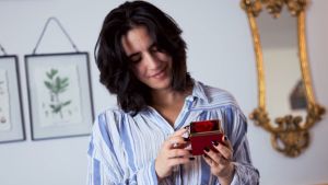 Kotak Penyimpanan Perhiasan Promise Ring Box Tempat Cincin Lamaran