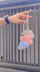 HM-ลูกกลิ้งเก็บขน เก็บขนและฝุ่น ลูกกลิ้งทำความสะอาด น้ำหนักเบา ลวดลายก้ินเมฆ