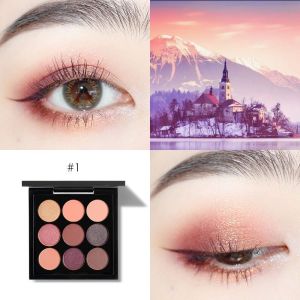 ORIGINAL FOCALLURE Eyeshadow Palette 9 Warna - Kosmetik Pewarna Mata -Creates bright luminous eyes -Delivers pure color for a lustrous finish -Long wear 8-hour wear that does not fade -Wet Process solvent allows for soft silky sheen powders