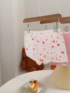 Quần lót bé gái combo 4 chip đùi cho trẻ em chất cotton hoạ tiết Gấu chery từ 8-45kg [FREESHIP MAX]