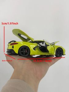 Maisto Tỉ Lệ 1:24 Mô Phỏng Hợp Kim Kẽm Chevrolet Corvette Stingray Coupe 2020 Xe Ô Tô Mô Hình Tĩnh Trang Trí Kim Loại Sưu Tập Quà Tặng