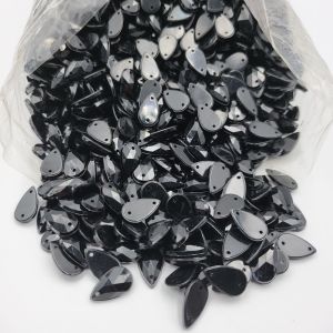 DIAMON RESIN KRISTAL JEPANG MOTIF TETES LANCIP UKURAN 7X15 MM WARNA WARNI KUALITAS AA KILAU DAN BAGUS CANTIK PER LUSIN