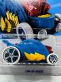 CAR DE ASADA **ไฟเงิน** TREASUREHUNT สีน้ำเงิน โมเดลรถสะสมตัวแรร์ พร้อมส่ง! ลิขสิทธิ์แท้จากHotwheels. 